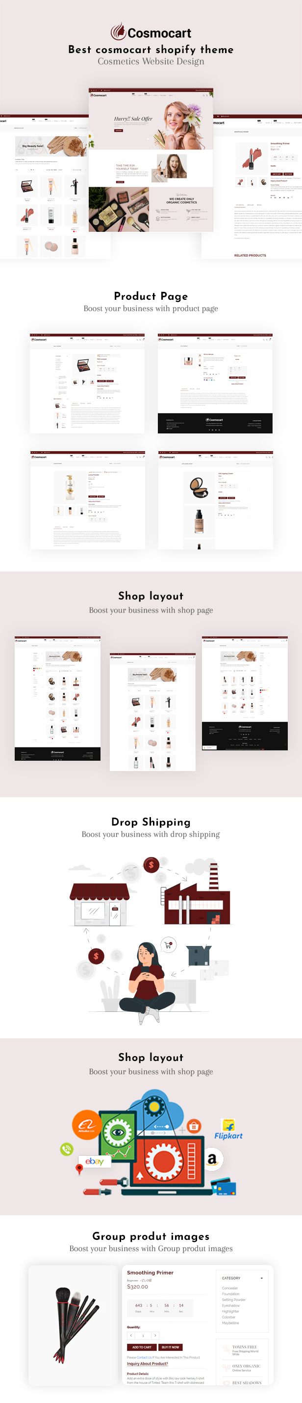 Cosmocart – Beauty & Cosmetics Shopify Theme OS 2.0